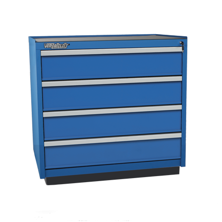 Heavy Duty Modular Storage Cabinet  4 Drawer | Versatility by Professional Tool Storage