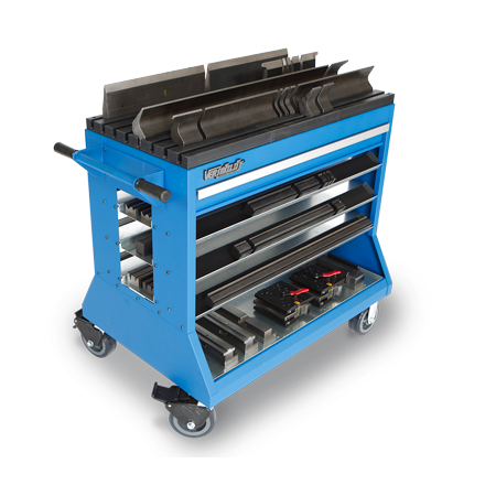 Press Brake Change-Over Cart for European / Amada Fixed Height Tools | Versatility by Professional Tool Storage