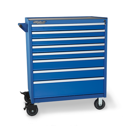 Thick Turret Press Tool Cabinet 8 Drawer | Versatility by Professional Tool Storage