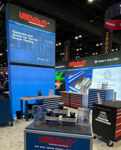 Stop by our booth at fabtech chicago 2025 by Professional Tool Storage