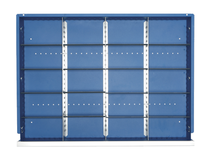 20-Compartment Drawer |Versatility® Heavy Duty Modular Storage 7-DWR Cabinet