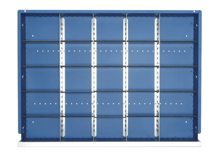 25-Compartment Drawer |Versatility® Heavy Duty Modular Storage 8-DWR Cabinet