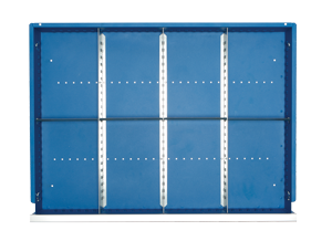 8-Compartment Drawer |Versatility® Heavy Duty Modular Storage 8-DWR Cabinet