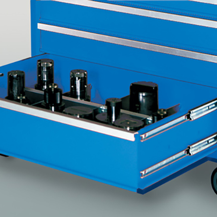 Drawer for Turret Guide Assemblies and Forming Tools