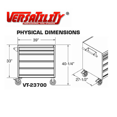 Versatility VT-23700 Specifications